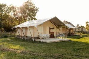 Luxe safaritent Glastonbury