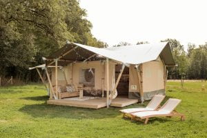 safari tent Burning Man