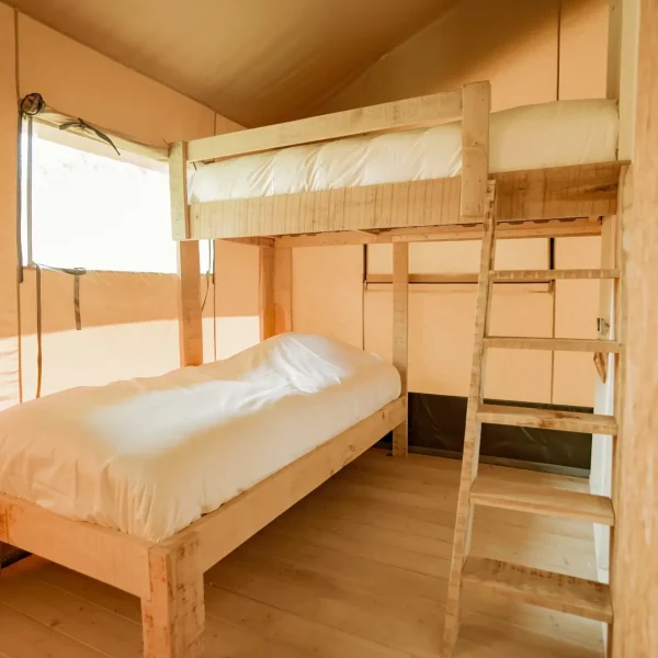 Chambre 2 Tente Safari Glastonbury